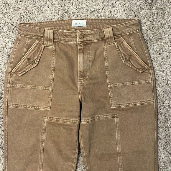 KanCan Tan Straight Leg Ankle Cut Denim Jeans Size 29 - Picture 4 of 7